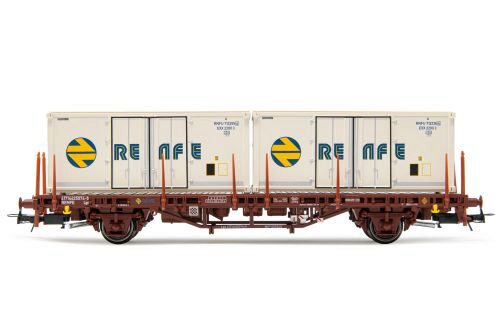 Electrotren HE6031 RENFE 2-achs Containerwg. 2 x 20  Kühlcontainer
